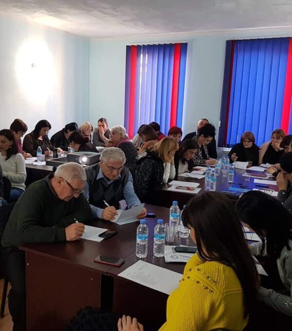 ტრენინგი თემაზე ინგლისური ენის მოდულების შეფასების ინსტრუმენტის შემუშავება და ვალიდაცია